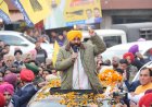 CM Mann campaigned in Phagwara, appealed to people to vote for AAP candidates in municipal elections