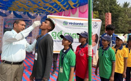 Vedanta’s “Swarna Prashan” healthcare initiative reaches 22,000 Odisha school children