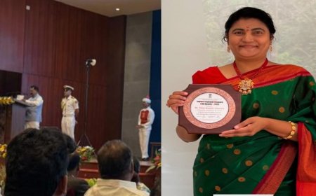 DR. THEJO AMADULA HONOURED WITH ‘IMPACT BEYOND MEASURE CSR’ AWARD BY THE SOCIAL WELFARE DEPARTMENT, GOVERNMENT OF GOA