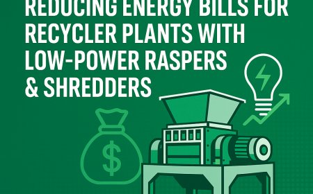 How Shredo is Reducing Energy Bills for Recycler Plants with Low-Power Raspers & Shredders