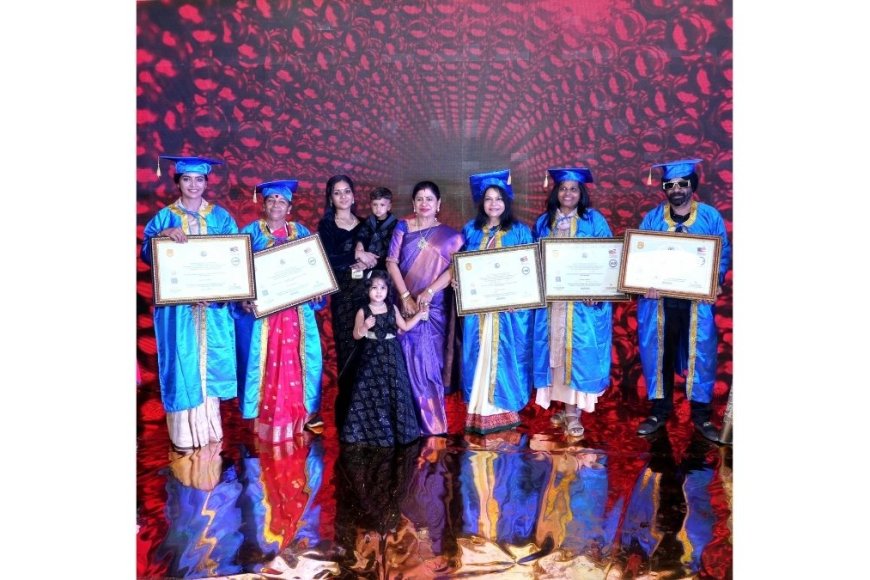 Sanchita Shetty, Rakhi Shah &amp; Tara Kerkar Honoured with Doctorates by St. Mother Therasa University, Australia – Presented by Indian Media Works