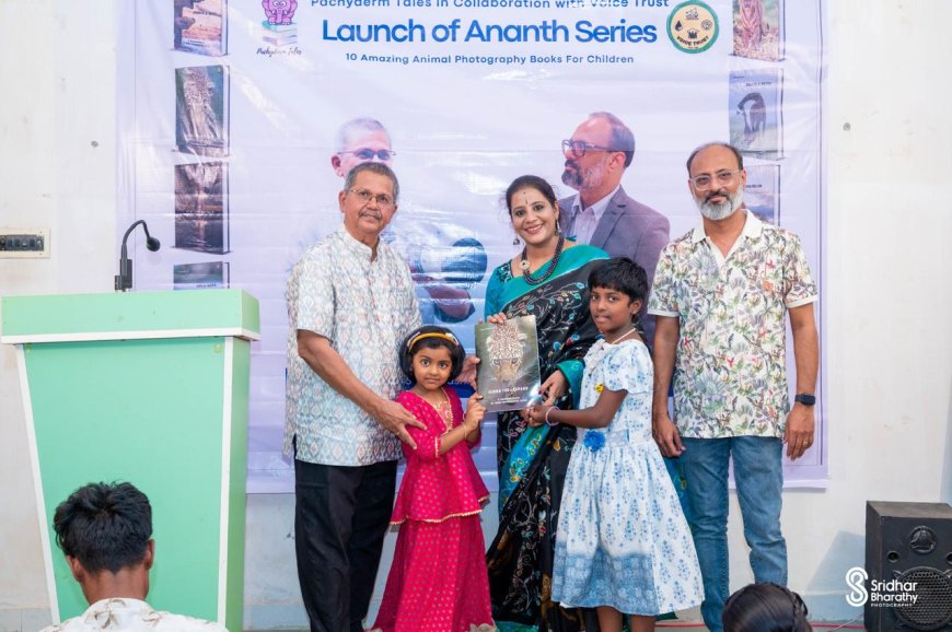 Pachyderm Tales Unveils Wildlife-Themed Children’s Book Series at Inspiring Launch Event in Trichy
