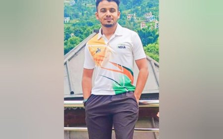 Assam's Iqbal Hussain the shining Star of Indian sports and Silver Medalist World championship at Morroco