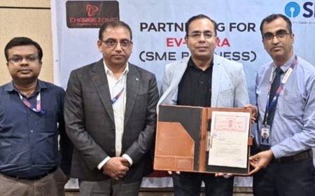 ChargeZone Partners with SBI to Boost EV Charging Infrastructure via DoCo Program in India