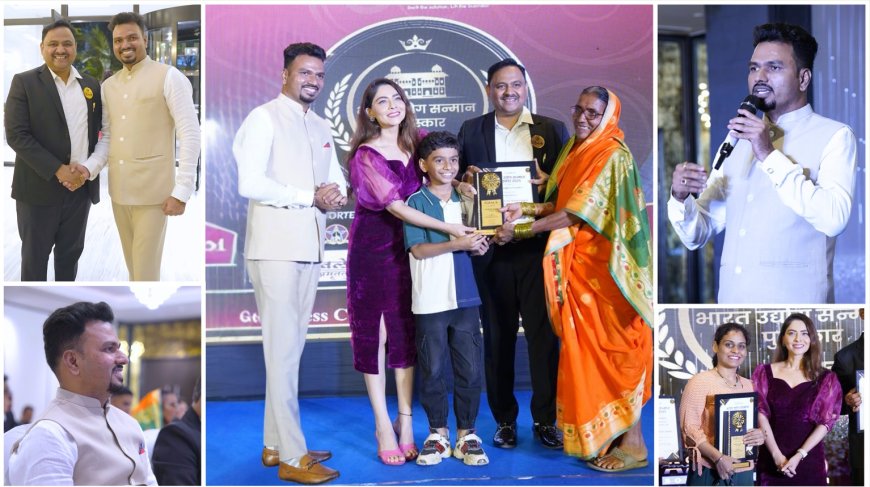 Sunjjoy Chaudhri Awarded Bharat Udyog Sanman Puraskar 2025 for Transforming India’s Business Landscape through Practical Strategy