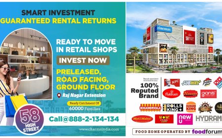 Charms India:Retail Shops Available at Raj Nagar Extension, Ghaziabad