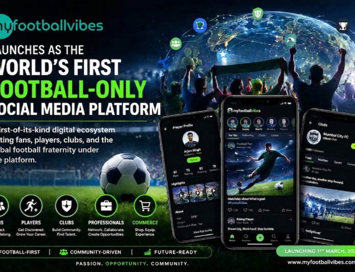 myfootballvibes Launches as the World’s First Football-Only Social Media