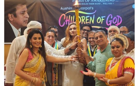 Trailer & Music Launch of 'Children of God' Launched in Shirdi