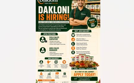 Dakloni Is Hiring: Sales Roles Open Across a Growing Spice and Grocery Brand