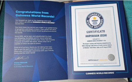 ???? FROM GENIUS KID TO GUINNESS WORLD RECORDS ACHIEVEMENT: THE EXTRAORDINARY JOURNEY OF 8-YEAR-OLD AARYAVAAN JOSHI