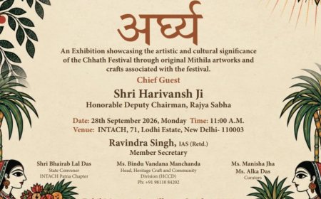 When Chhath Becomes a Canvas: INTACH Brings Bihar’s Artistic Traditions Together in a First-of-Its-Kind Exhibition