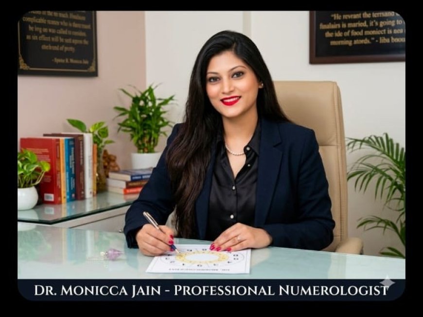 Monicca  JJain Expands Holistic Guidance Through Astrology, Numerology and Vastu