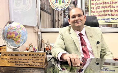 Dr. Abhishek Pratap Singh: A Distinguished Journey in Spine Care, Rehabilitation and Service