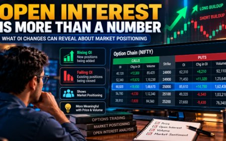 Open Interest Is More Than a Number: What OI Changes Can Reveal About Market Positioning