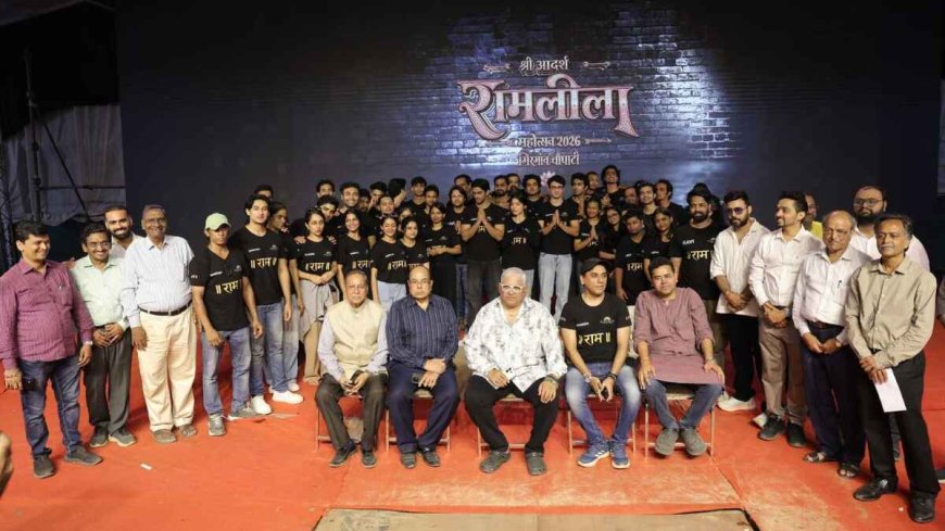 Mumbai’s Iconic Girgaum Chowpatty Adarsh Ramleela Mahotsav 2026 Unveiled with a Grand Theatrical Vision